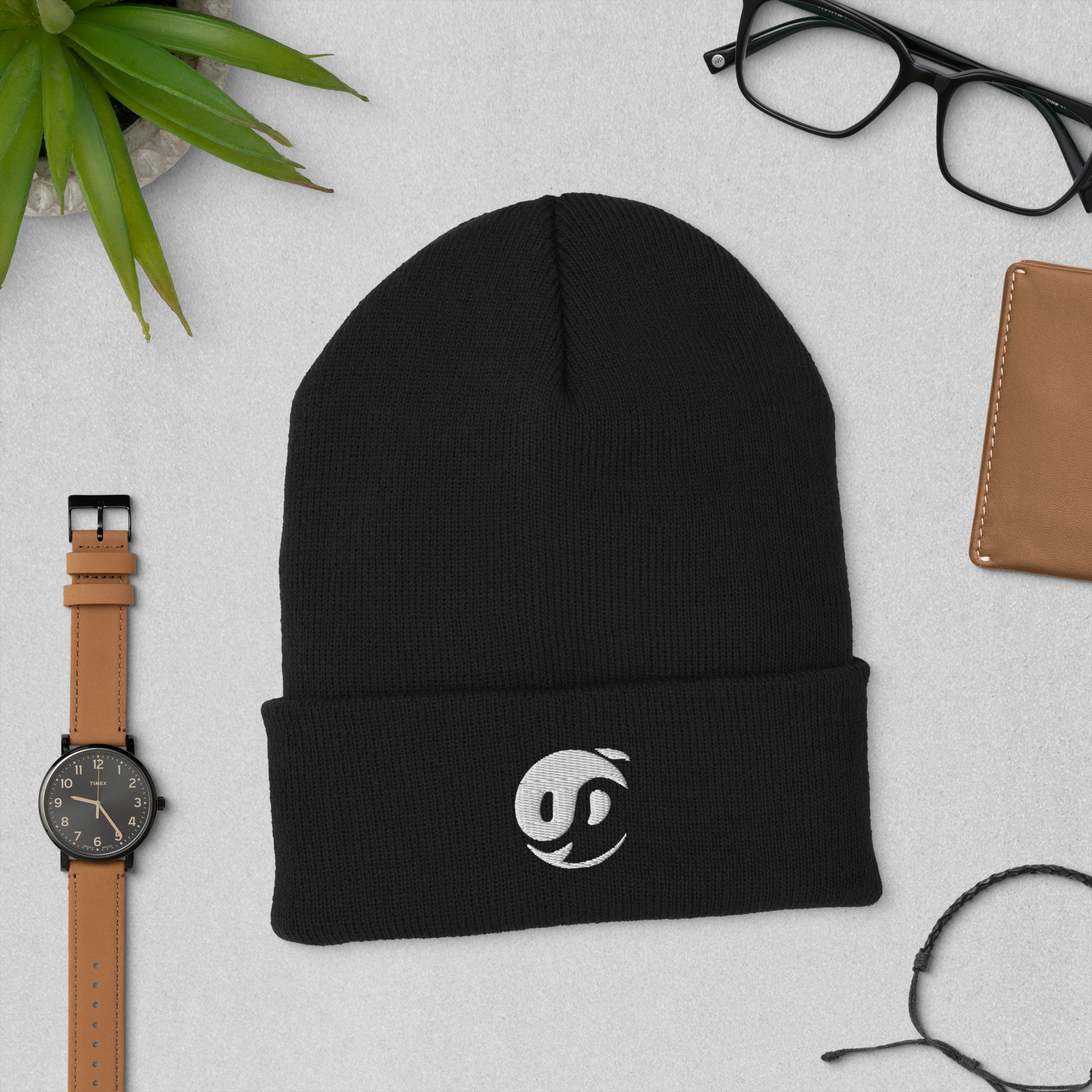 cuffed-beanie-black-front-6887caab1d08b.png