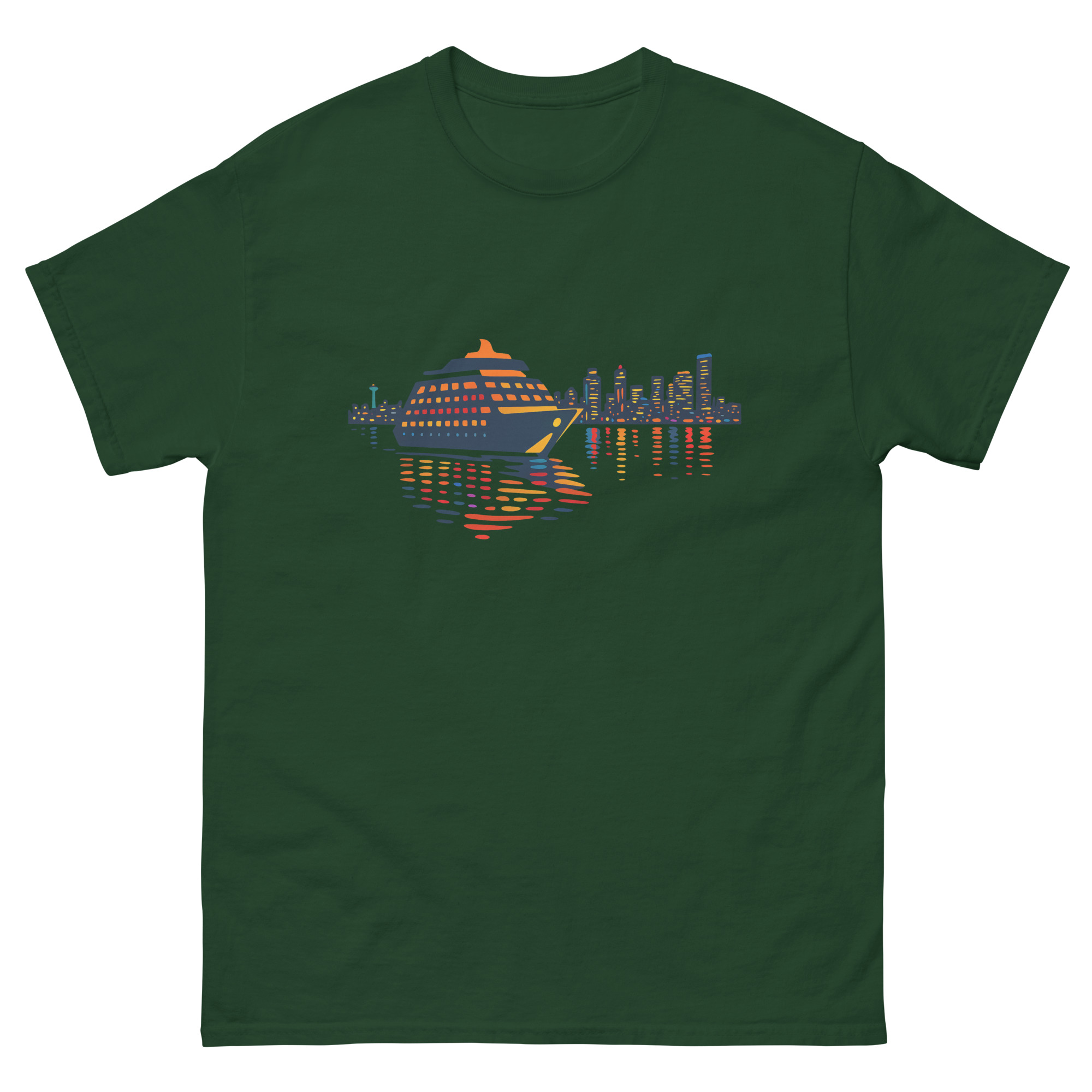 unisex-classic-tee-forest-green-front-68d050f425017.jpg