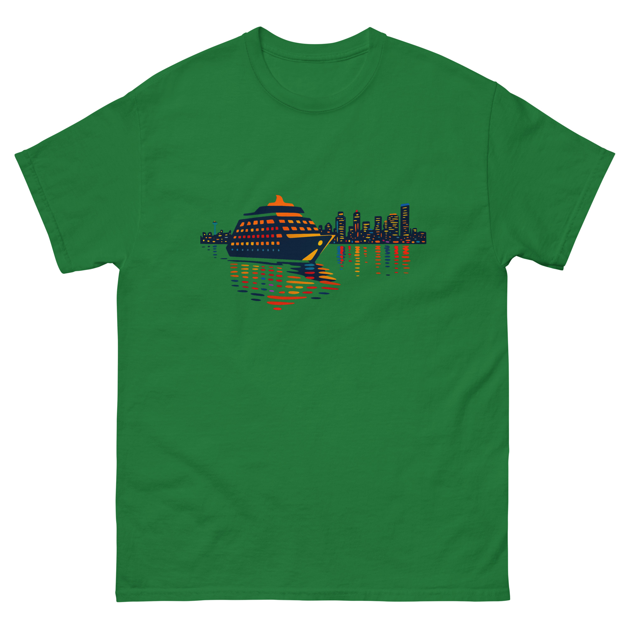 unisex-classic-tee-turf-green-front-68d050f44dba7.jpg