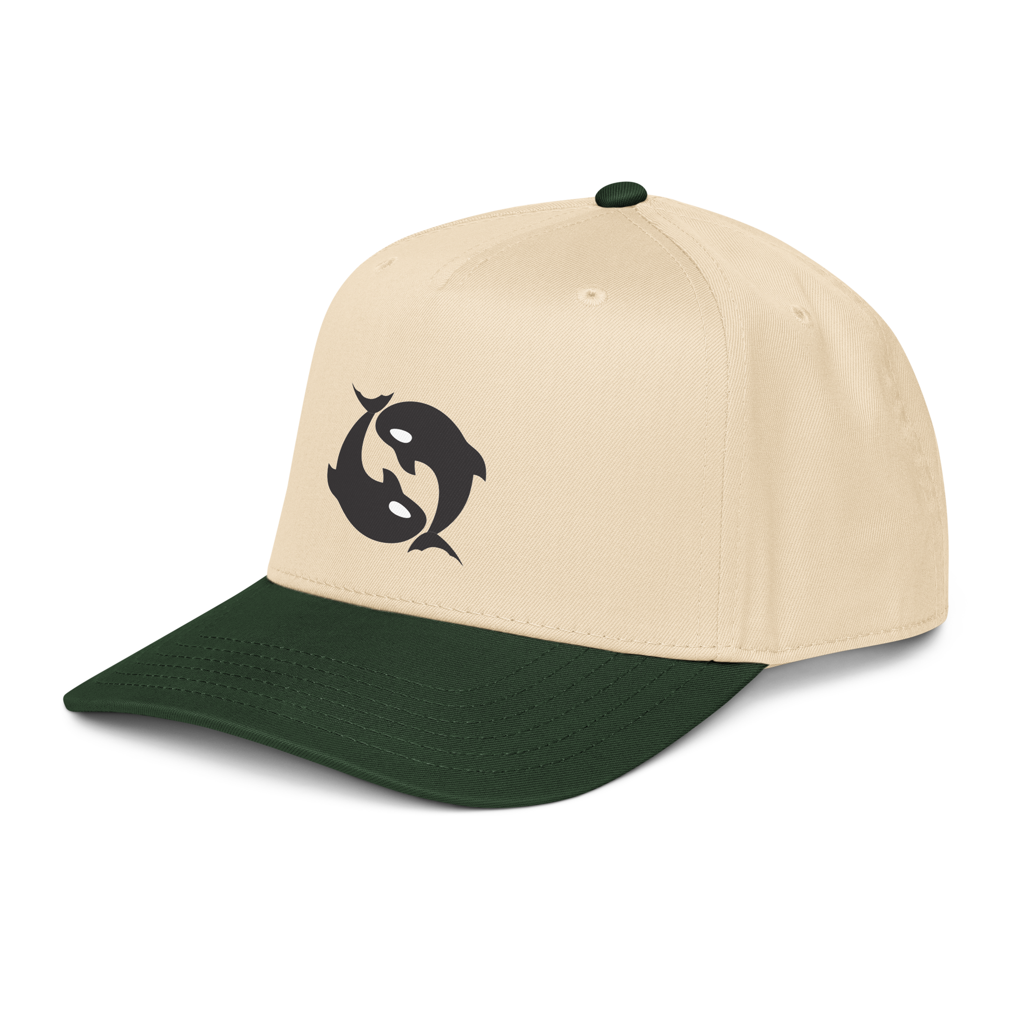 5-panel-mid-profile-baseball-cap-dark-green-natural-left-front-68f117c1822ef.png