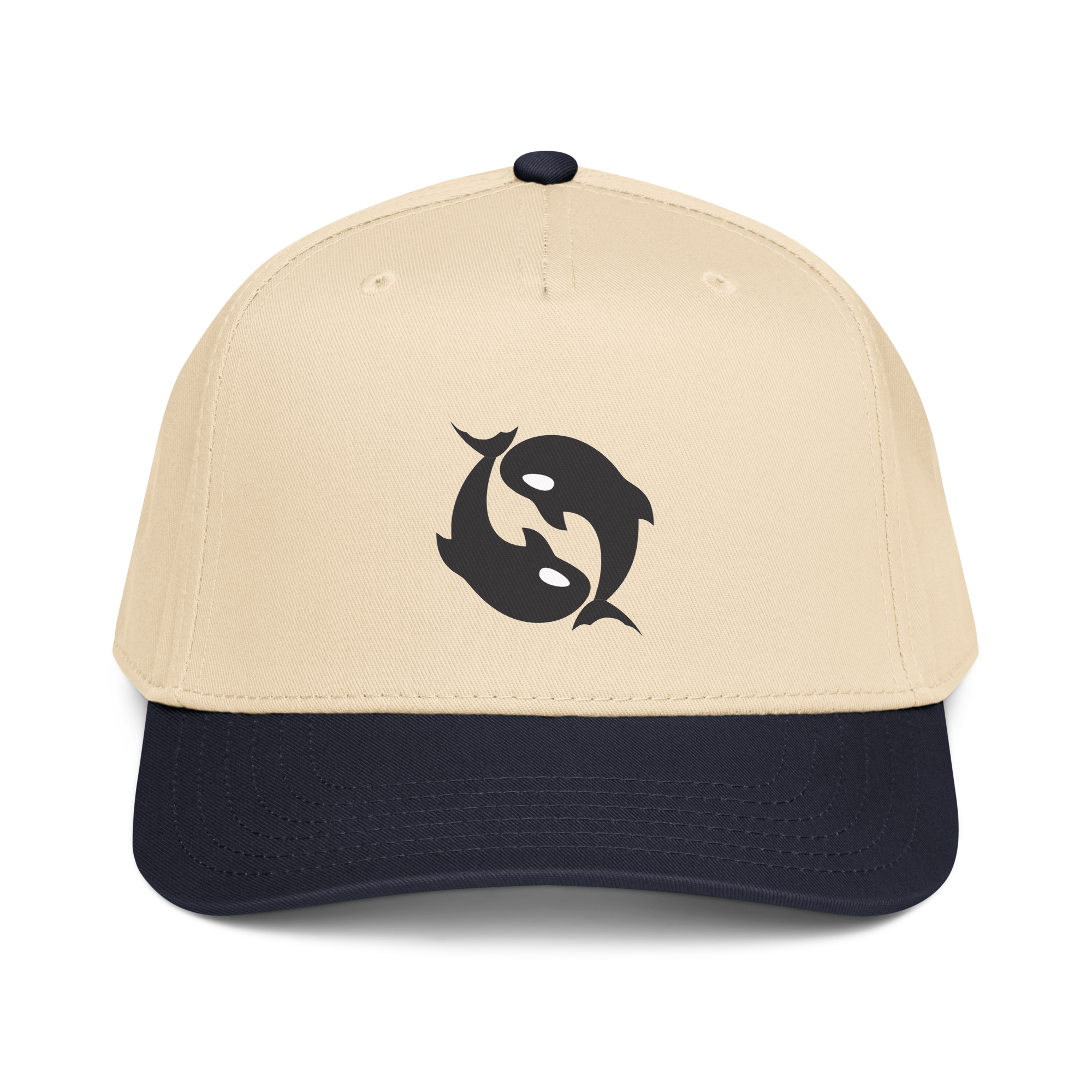 5-panel-mid-profile-baseball-cap-navy-natural-front-68f117c181f6e.png