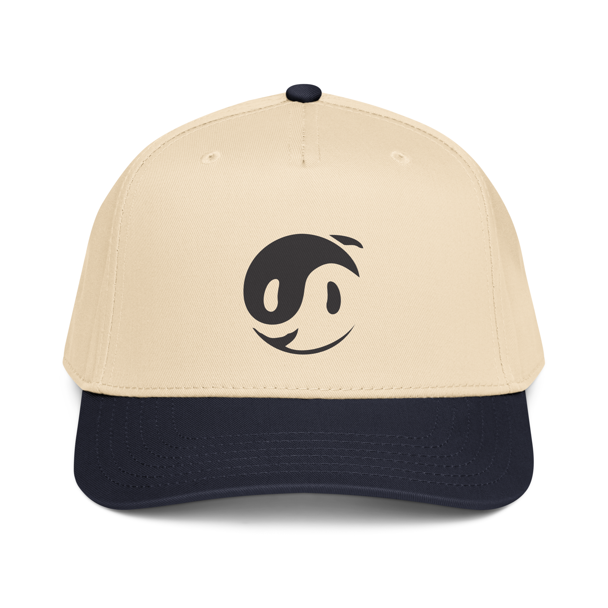 5-panel-mid-profile-baseball-cap-navy-natural-front-68f39f058902d.png