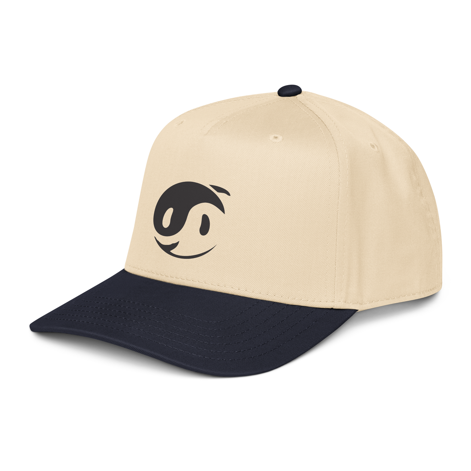 5-panel-mid-profile-baseball-cap-navy-natural-left-front-68f39f058a3f8.png