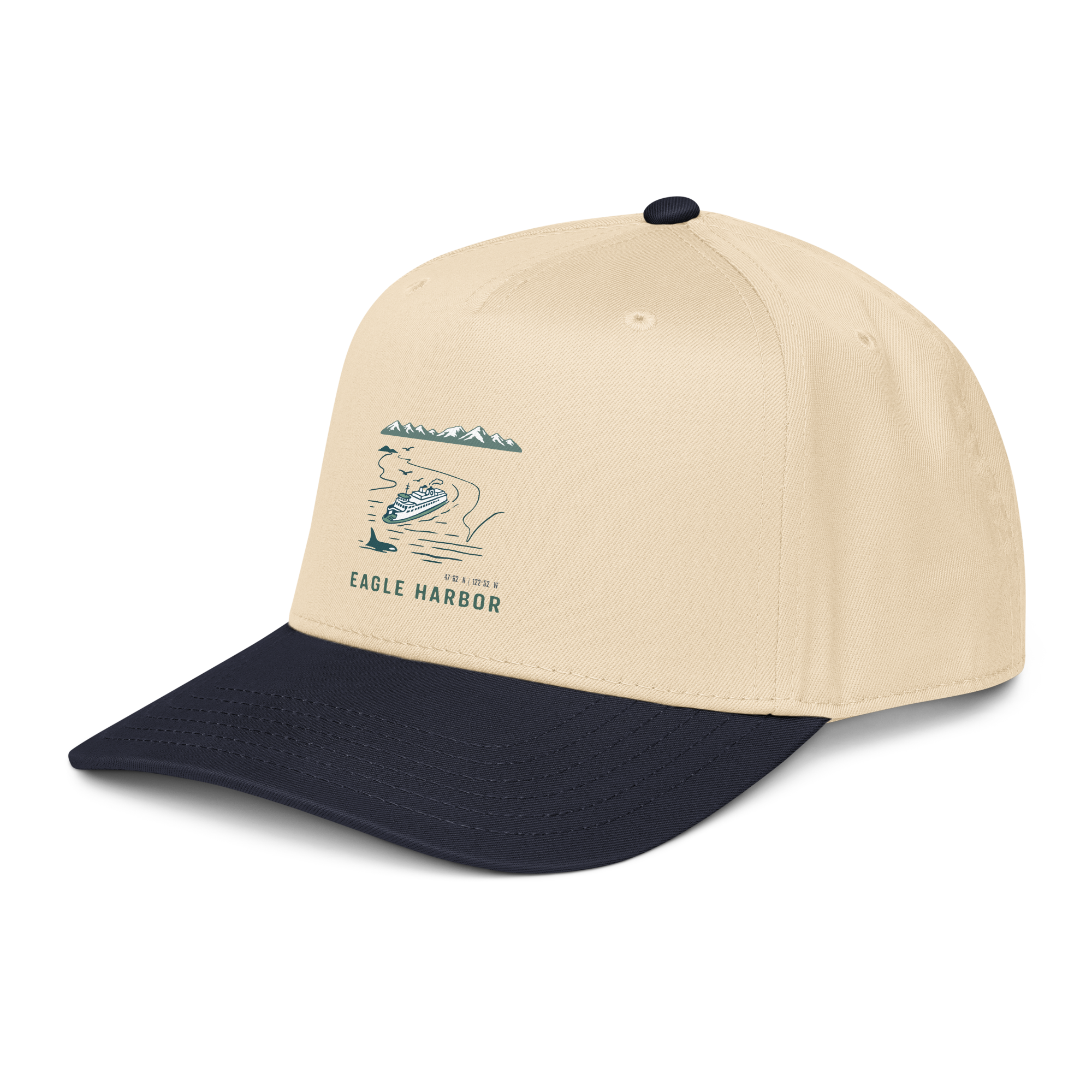 5-panel-mid-profile-baseball-cap-navy-natural-left-front-68f8de465b52d.png