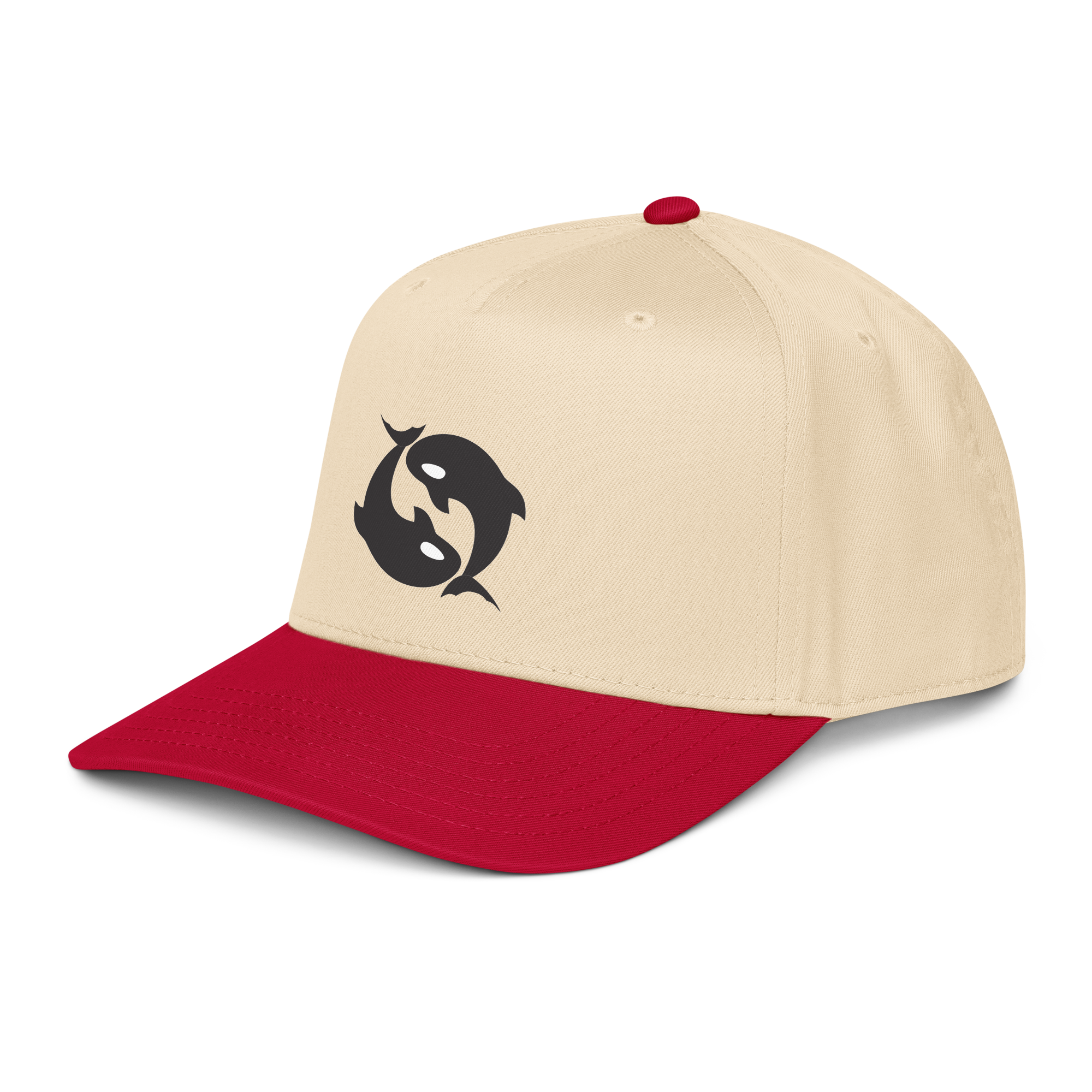 5-panel-mid-profile-baseball-cap-red-natural-left-front-68f117c181e32.png