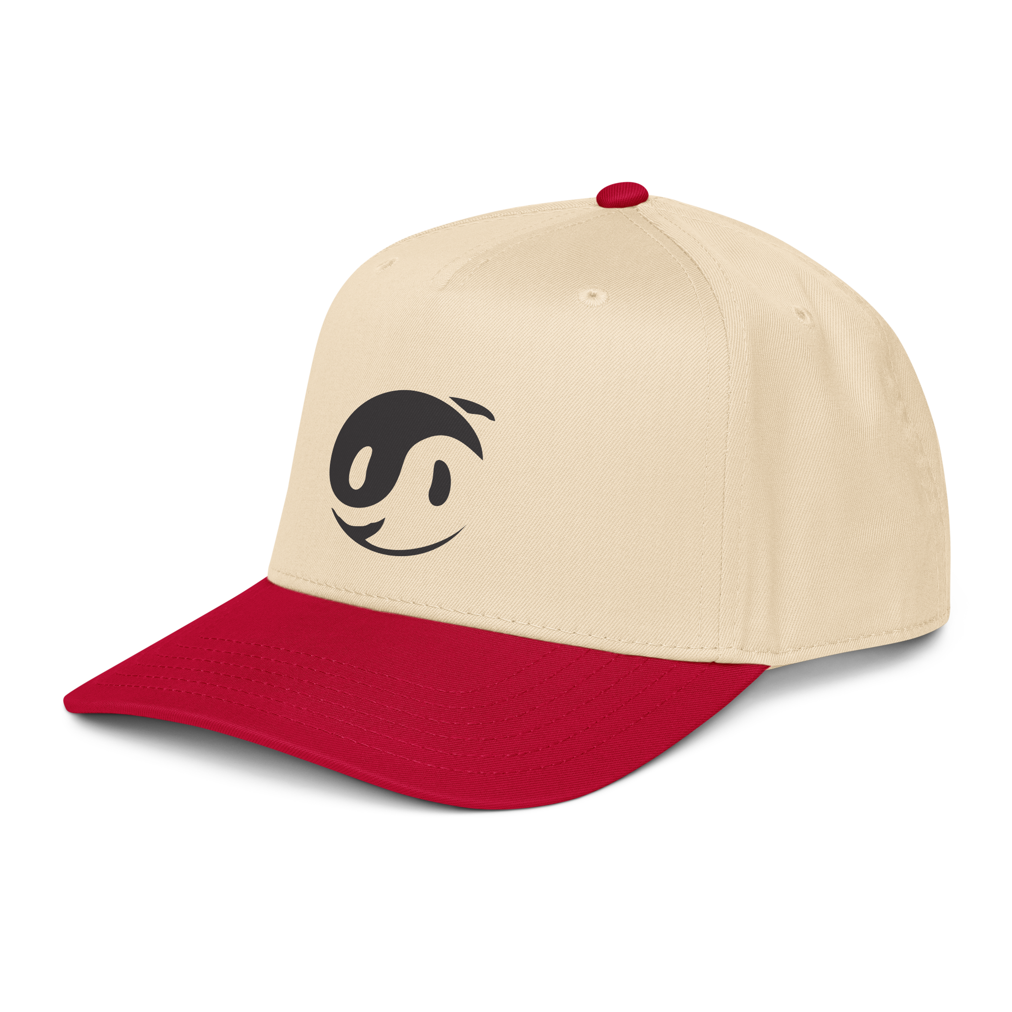 5-panel-mid-profile-baseball-cap-red-natural-left-front-68f39f058a172.png
