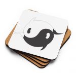 Tao of Orca Cork-back coaster