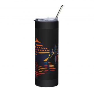 Cruisin' Seattles Waterfront Stainless steel tumbler