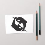 Circle of Tides Standard Postcard
