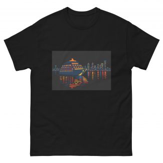 Mens Cruisin' Seattles Waterfront classic tee