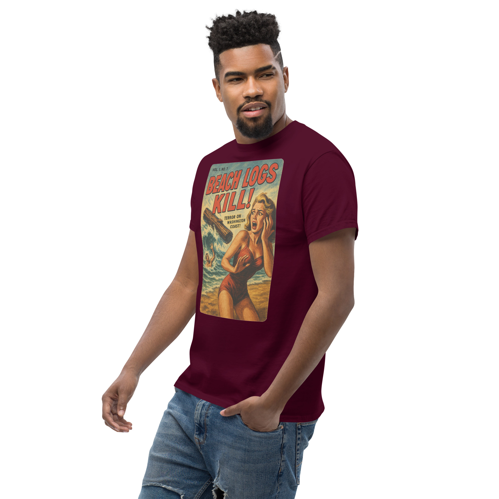 unisex-classic-tee-maroon-left-front-68ed2b1404156.jpg