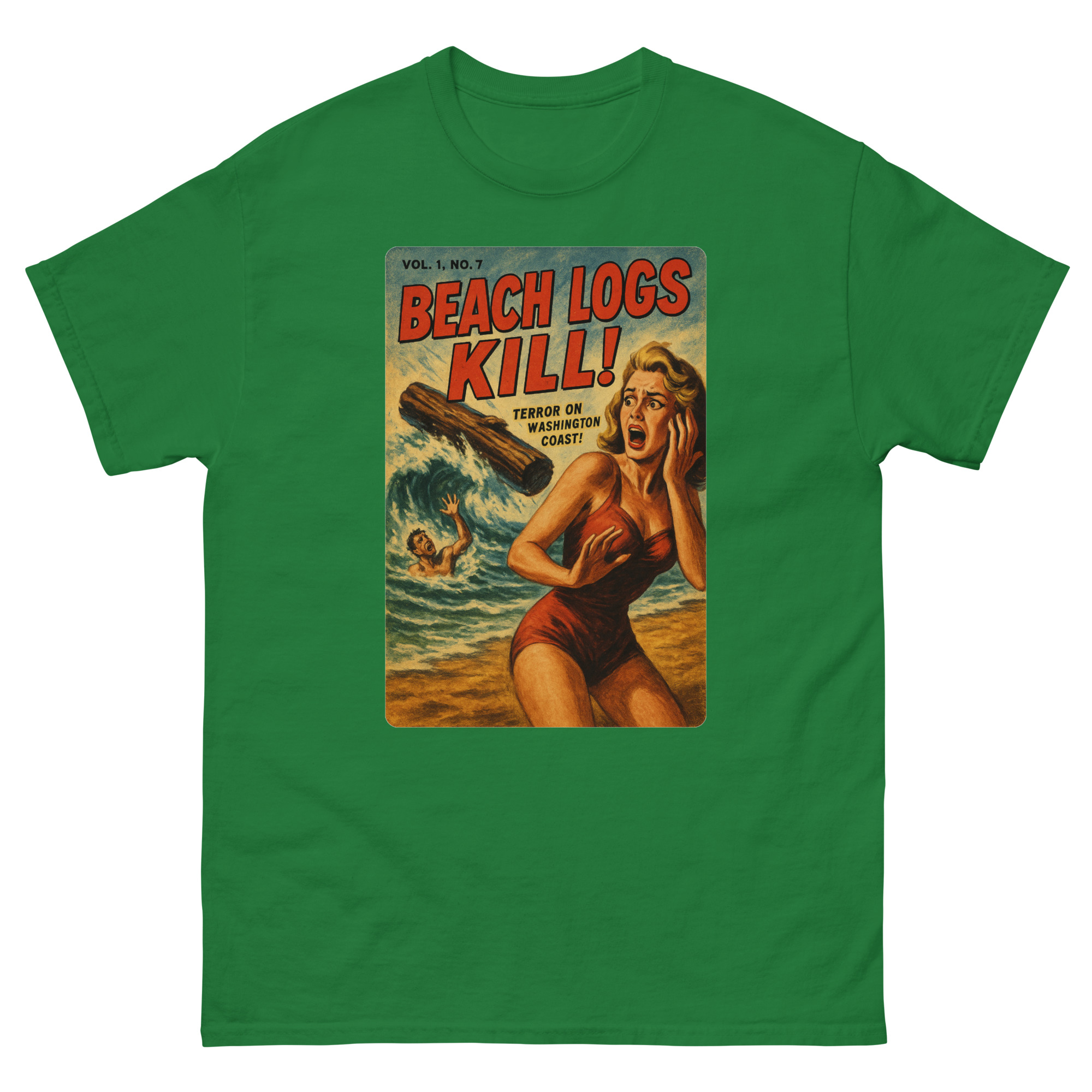 unisex-classic-tee-turf-green-front-68f8f47a05c6c.jpg