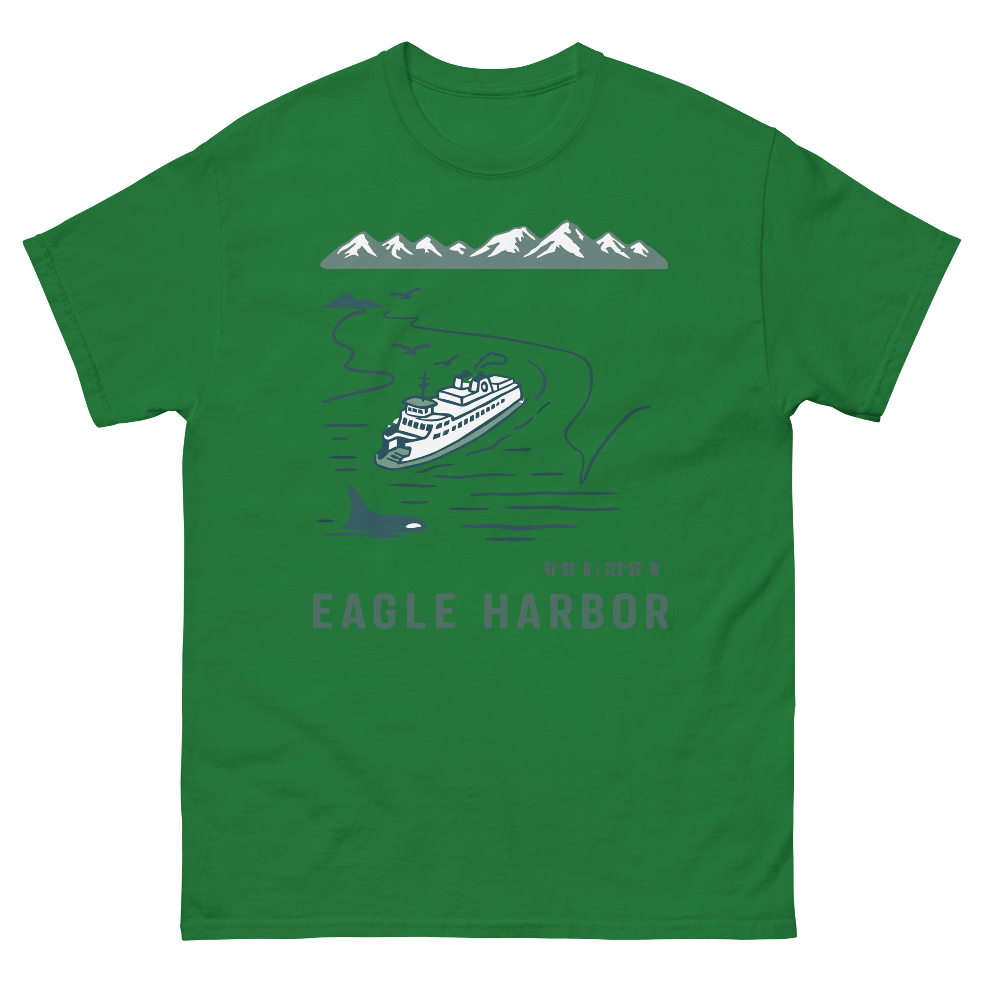 unisex-classic-tee-turf-green-front-68f8f4d922d17.jpg