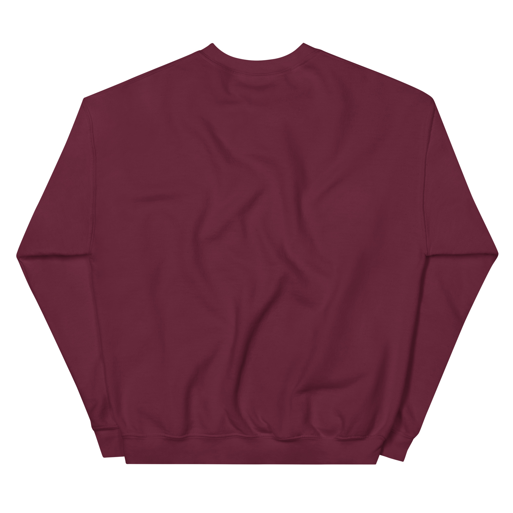 unisex-crew-neck-sweatshirt-maroon-back-68f3b03dcc5a6.jpg