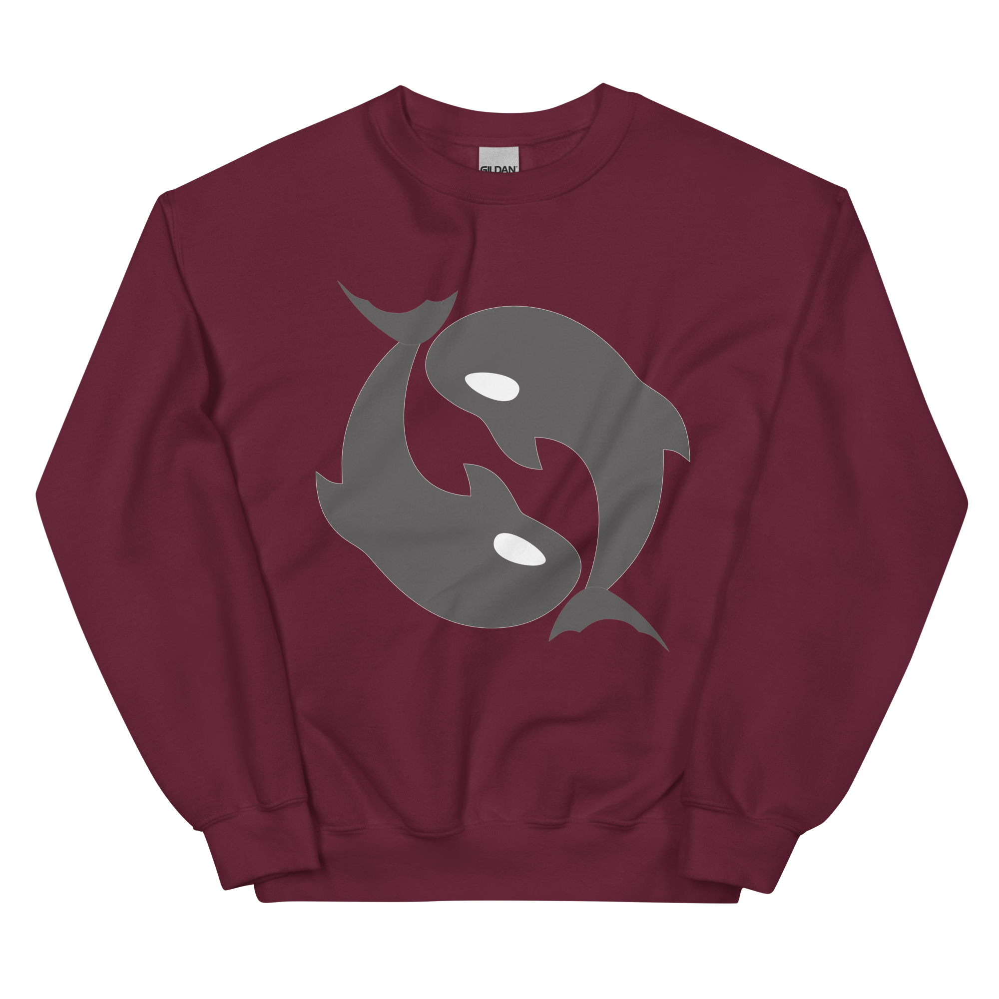 unisex-crew-neck-sweatshirt-maroon-front-68f1118f0793f.png