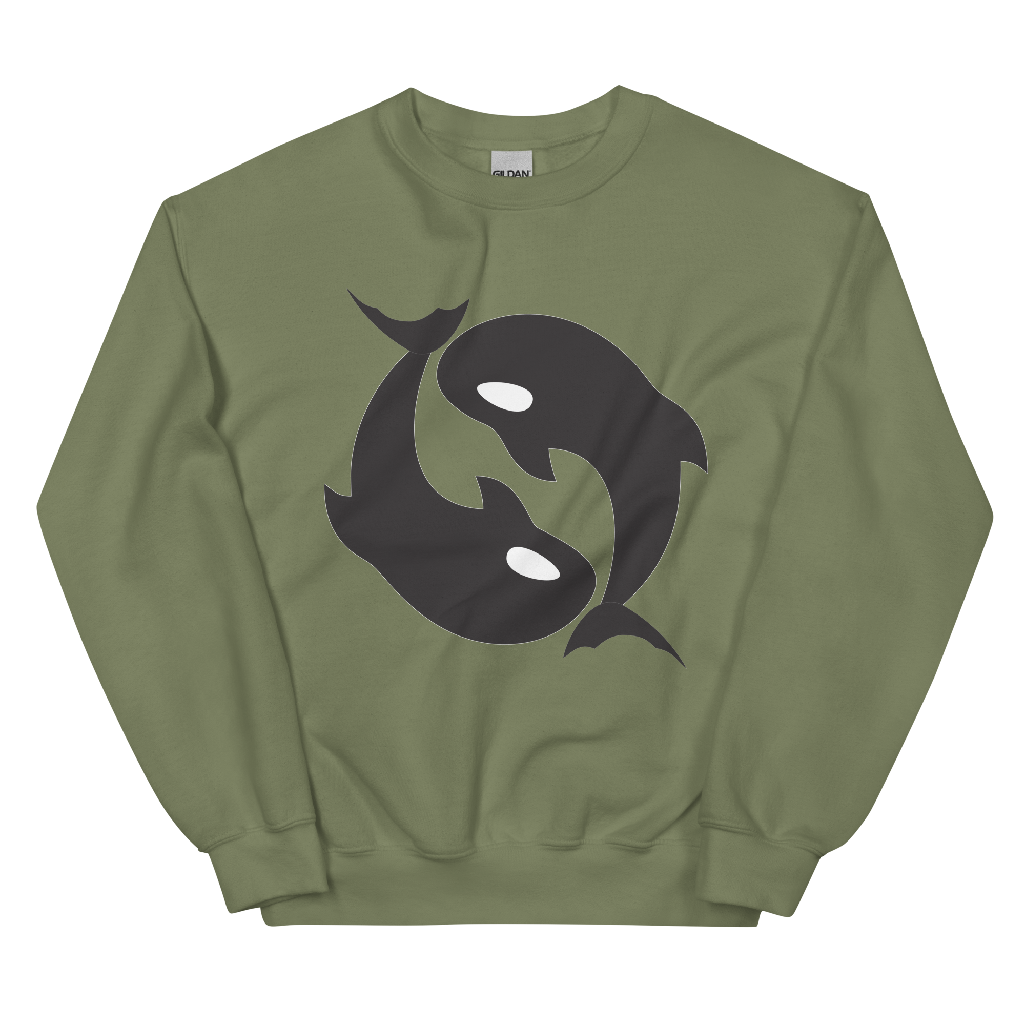 unisex-crew-neck-sweatshirt-military-green-front-68f1118f63146.png