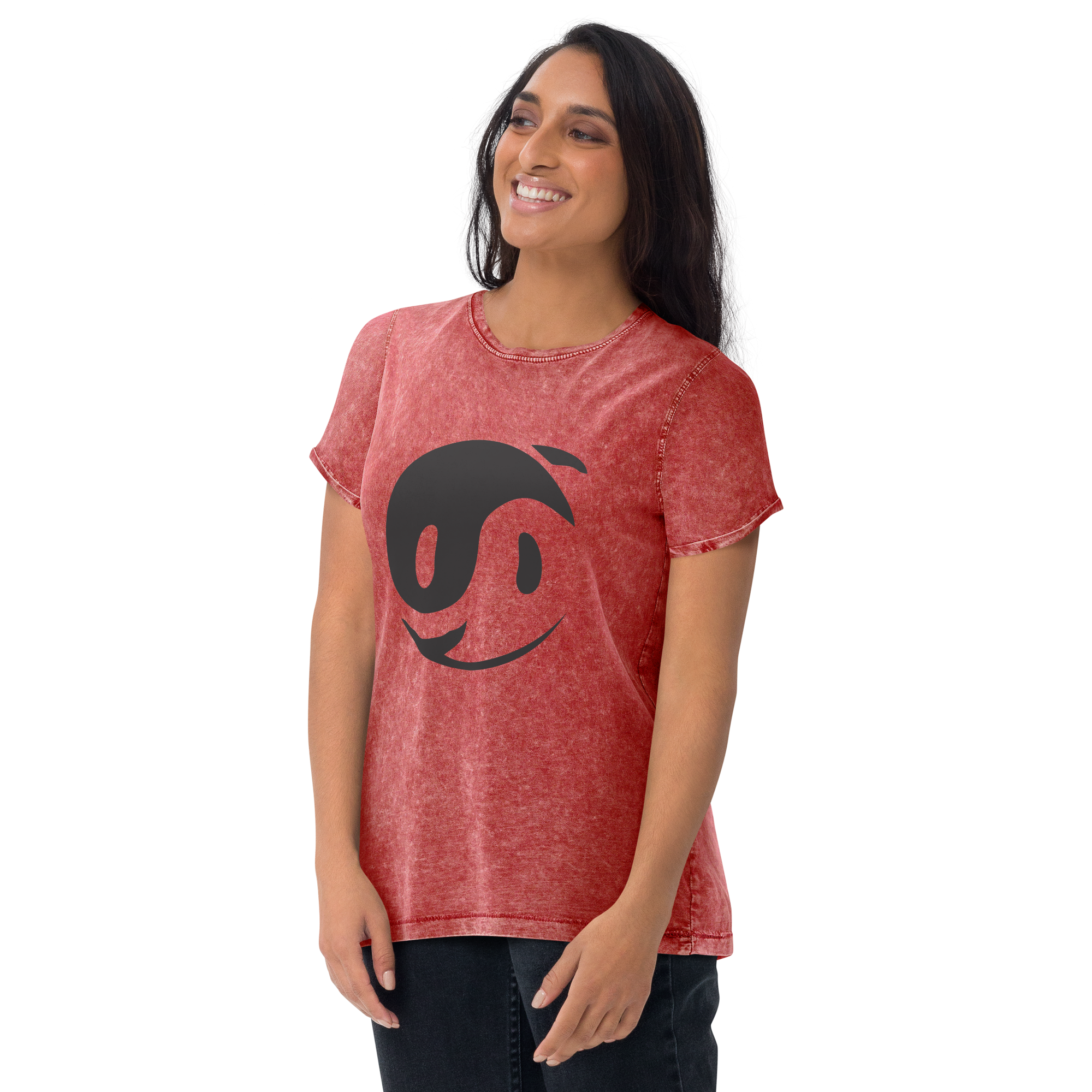 unisex-denim-t-shirt-garnet-red-left-front-68f3a6f037ee6.png