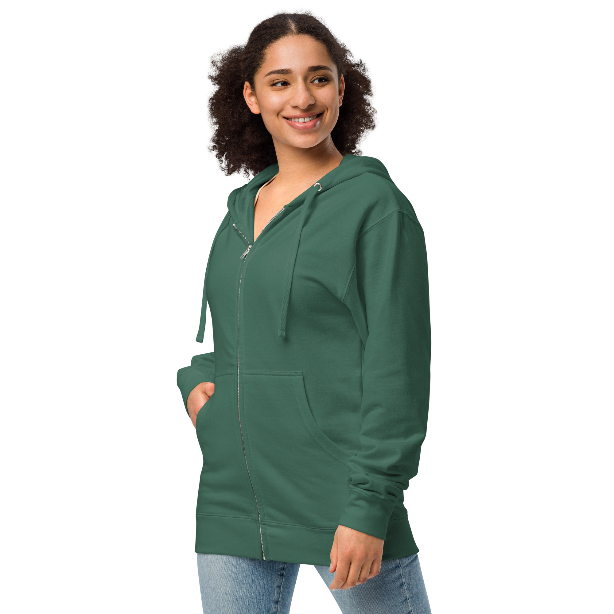 unisex-fleece-zip-up-hoodie-alpine-green-left-front-68f8e5c56e6bf.jpg