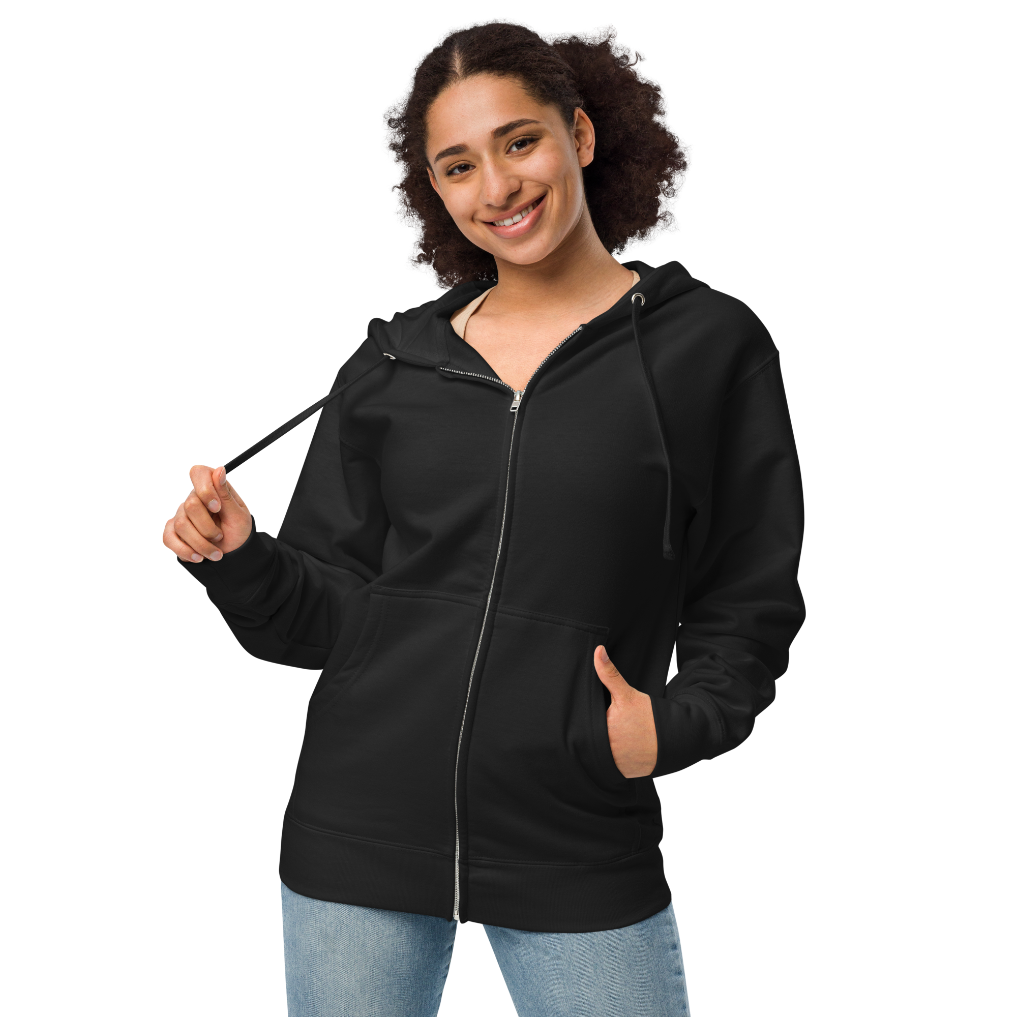 unisex-fleece-zip-up-hoodie-black-front-68f3b511c0c7e.png
