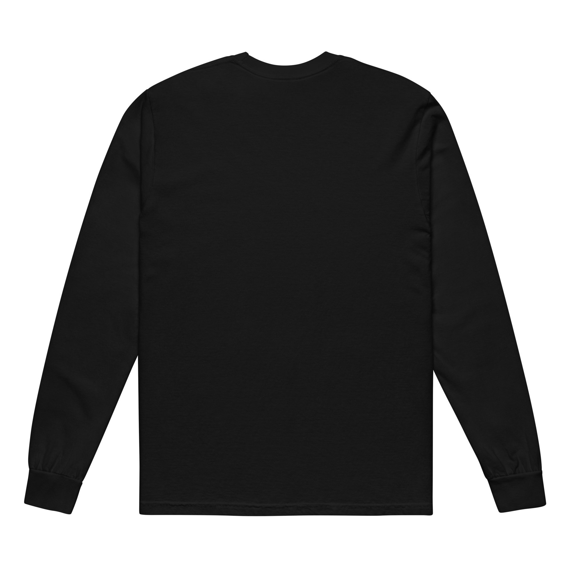unisex-garment-dyed-heavyweight-long-sleeve-shirt-black-back-68f1098f2798f.png