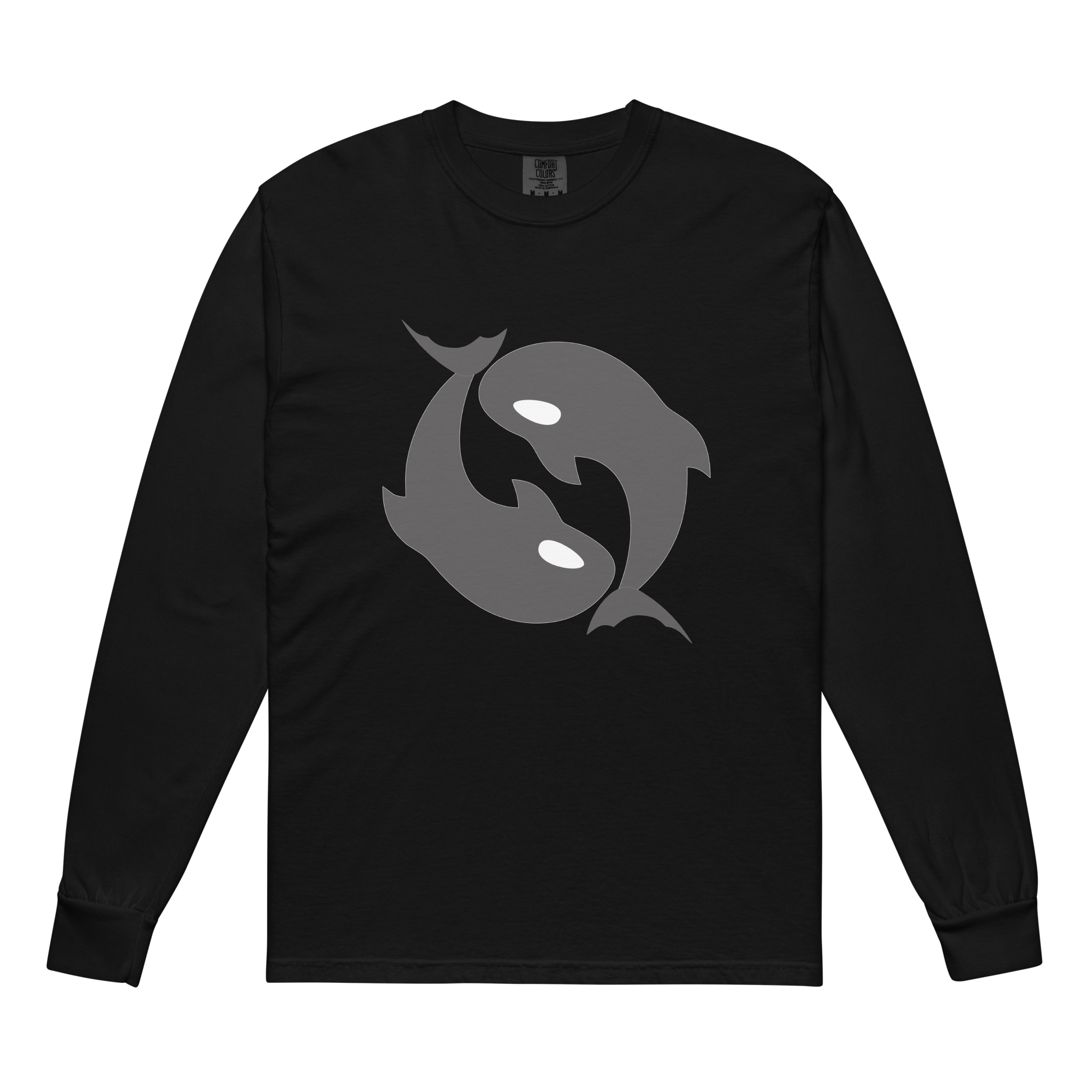 unisex-garment-dyed-heavyweight-long-sleeve-shirt-black-front-68f1098f264f2.png