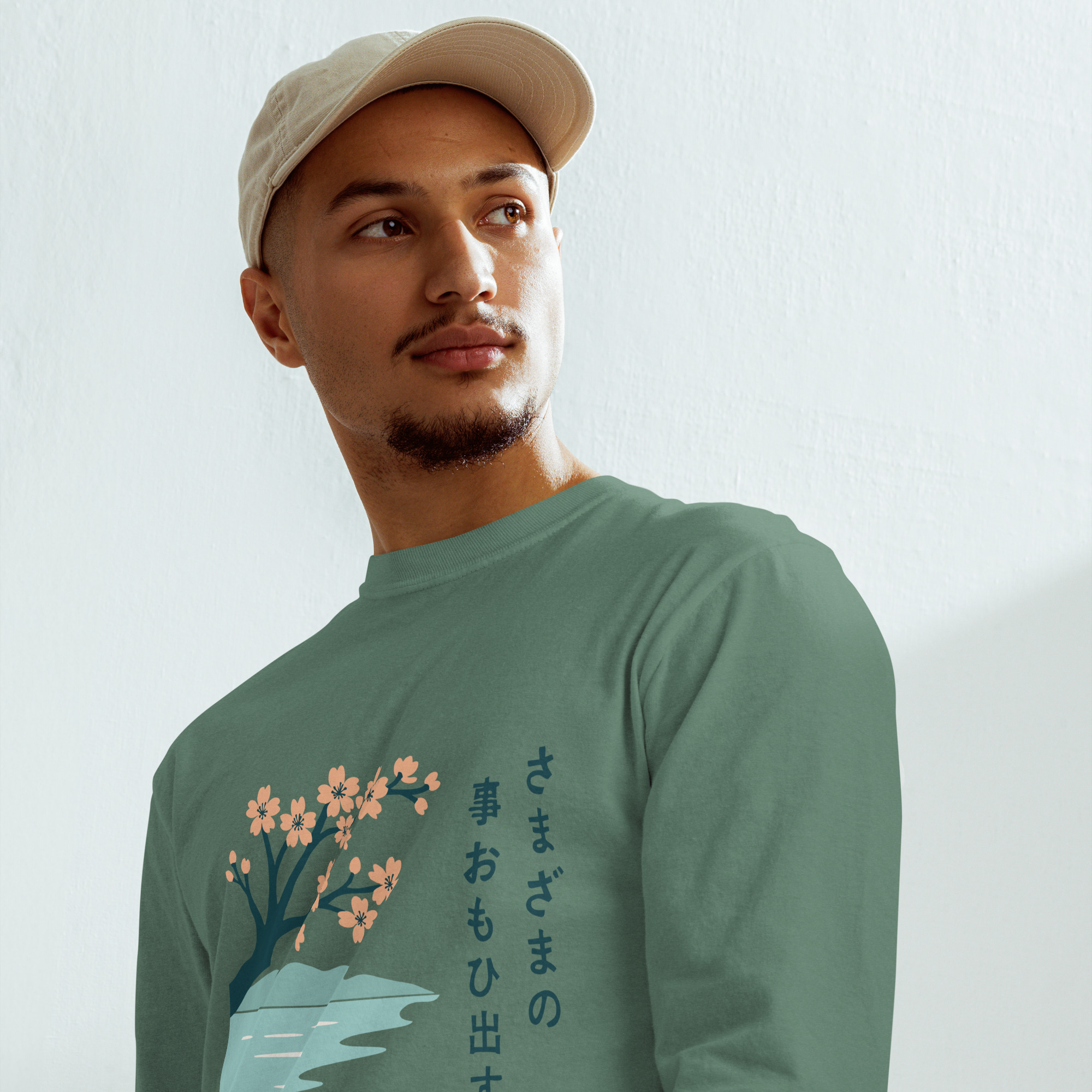 unisex-garment-dyed-heavyweight-long-sleeve-shirt-light-green-front-68f2538fdce74.jpg