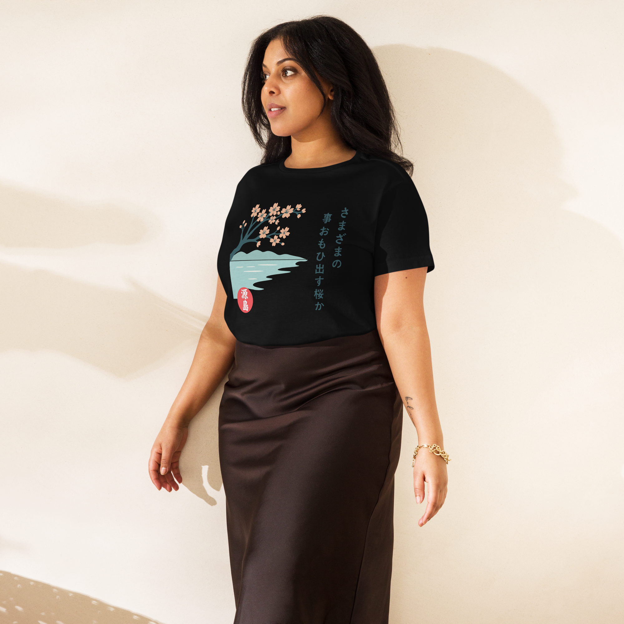 womens-high-waisted-tee-black-front-68f258486100d.png