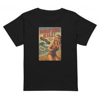 Women’s Beaqch Logs Kill high-waisted t-shirt