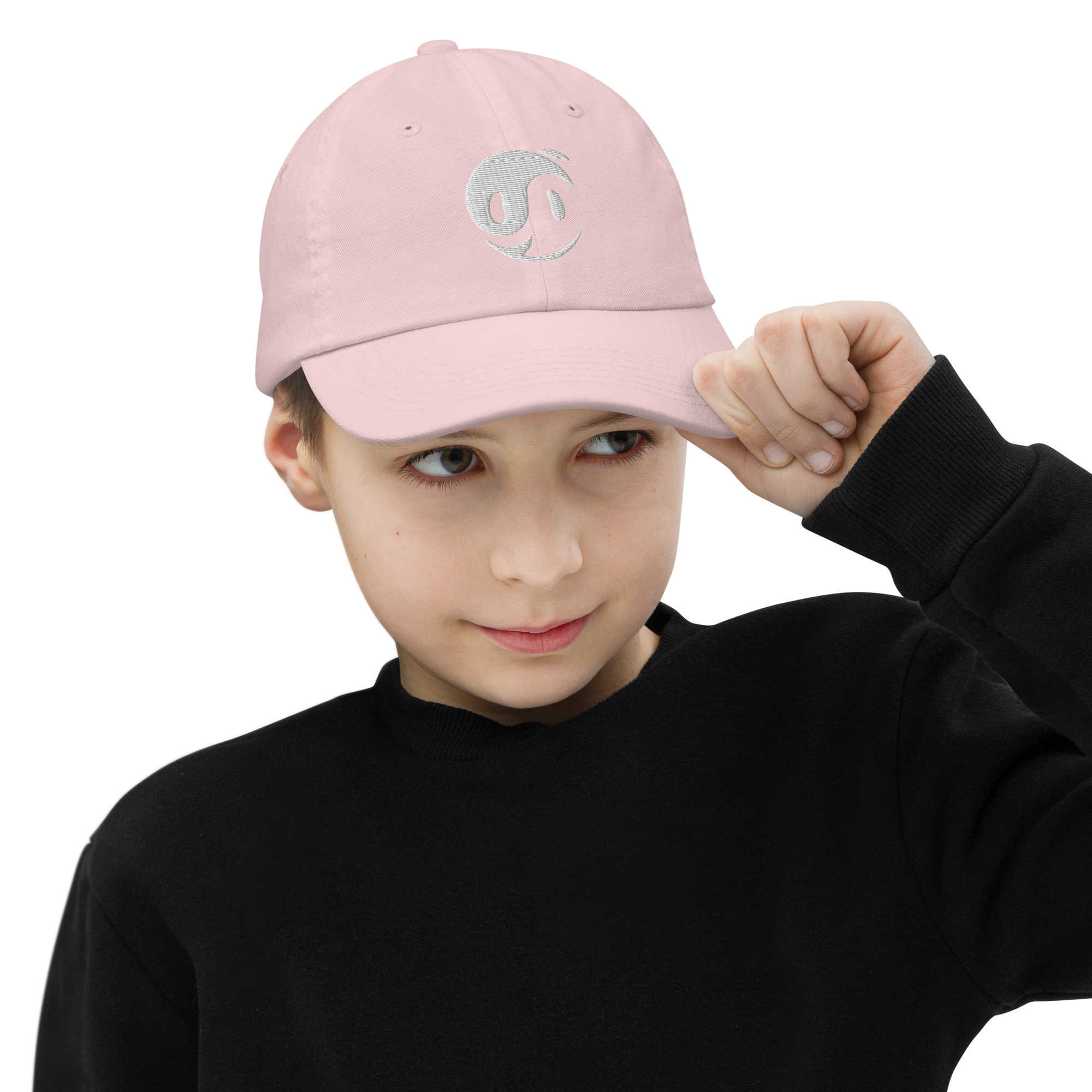 youth-baseball-cap-light-pink-front-68f3a0d69995e.png