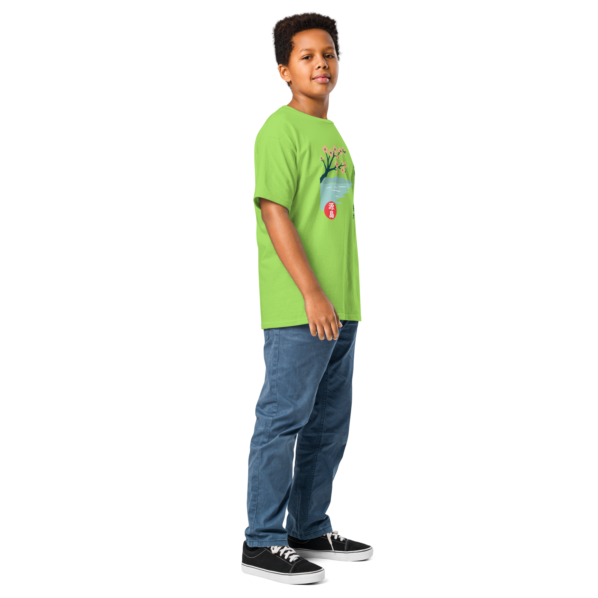 youth-classic-tee-lime-right-front-68f2603615697.png
